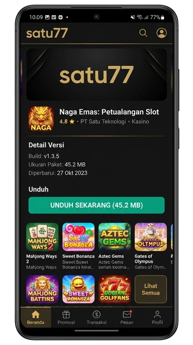 Unduh APK satu77 Terbaru untuk Android di Indonesia